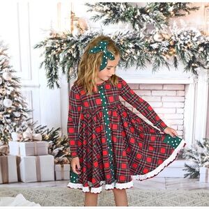 Gigi and Max Holland Button Dress